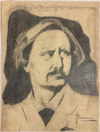 Romolo Romani Bozzetto a matita su carta
cm 32x24,5
firmato in basso a destra (d