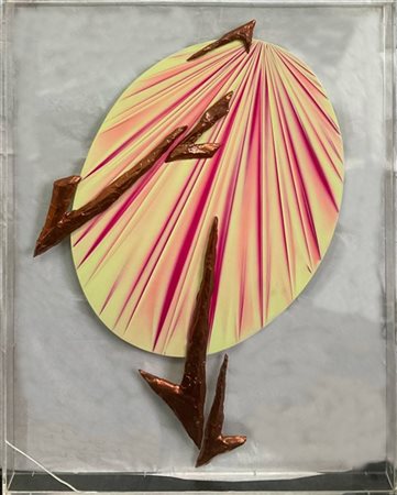 Umberto Mariani "Specchio n. 49" 1987
tecnica mista su tavole in teca di plexigl