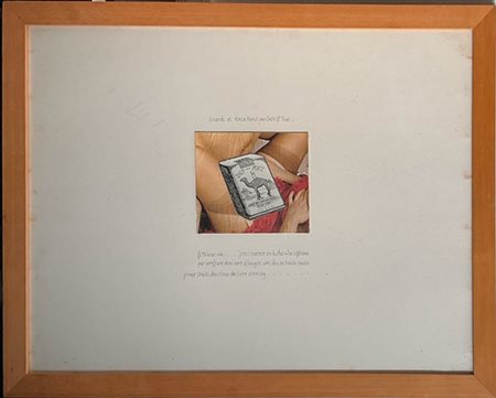 Erik Dietman "Lezards et Klein Kunst par Outil O'Tool" 1969-78
tecnica mista e c