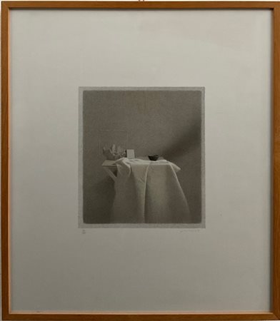 Gianfranco Ferroni "Senza titolo" 1991
litografia a colori
cm 60x49,5
firmata, d