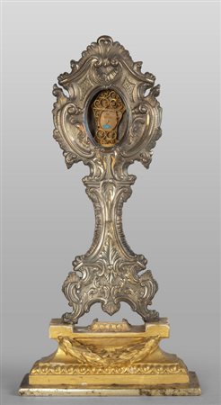 Reliquario Luigi XV in argento, Genova 