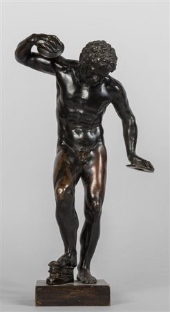 Discovolo, scultura in bronzo, Firenze II metà 