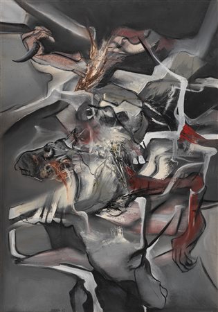 Giangiacomo Spadari (San Marino 1938-Parigi 1997)  - La morte dell'asino, 1962