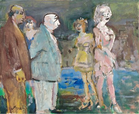 Mino Maccari (Siena 1898-Roma 1989)  - Senza titolo