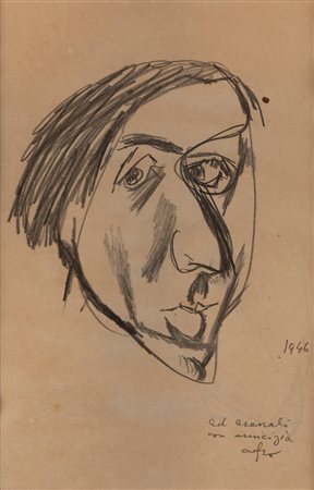 Afro Basaldella (Udine 1912-Zurigo 1976)  - Senza titolo, 1946