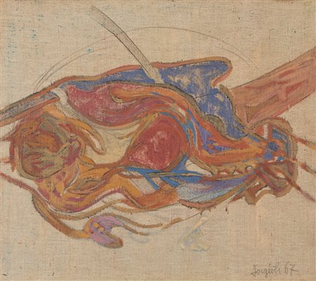 Attilio Forgioli (Salò 1933) - Paesaggio, 1967