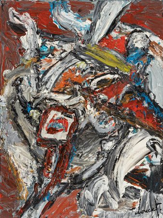 Jacques Doucet (Parigi 1853-Parigi 10/11/2022)  - Senza titolo (Composition), anni '80