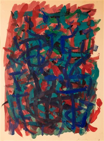 Luigi Montanarini (Firenze 1906-Roma  1998)  - Astratto, 1958