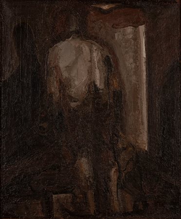 Franco Francese (Milano 1920-Milano 1996)  - Imbarco, 1975