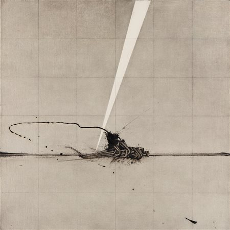 Emilio Scanavino (Genova 1922-Milano 1986)  - Dall'alto, 1975