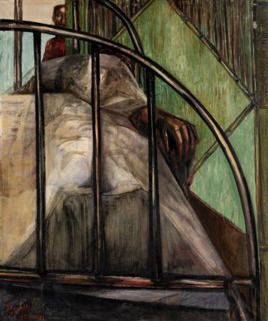 Ercole Pignatelli (Lecce 1935)  - Composizione sacra deposizione, 1956-58