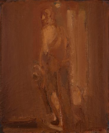 Franco Francese (Milano 1920-Milano 1996)  - Imbarco, 1976-83