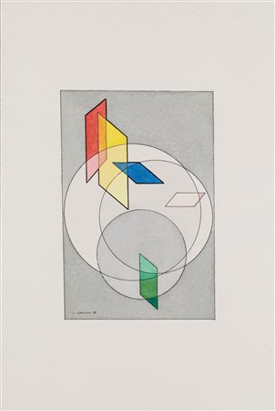 Luigi Veronesi (1908-1998)  - Senza titolo, 1986
