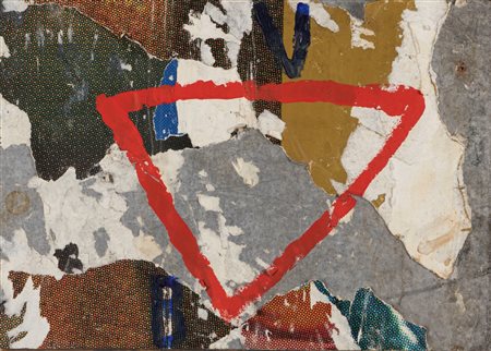 Mimmo Rotella (Catanzaro 1918-Milano 2006)  - Piccolo décollage
