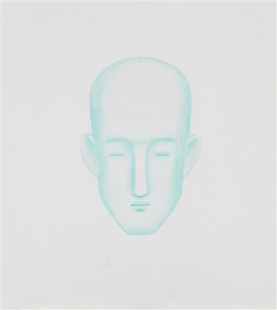 Oliviero Rainaldi (Caramanico Terme 1956)  - Senza titolo (teste), 1994