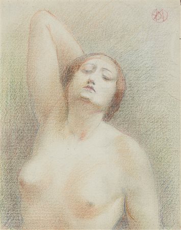 Angiolo D'Andrea (Rauscedo 1880-1942)  - Nudo femminile
