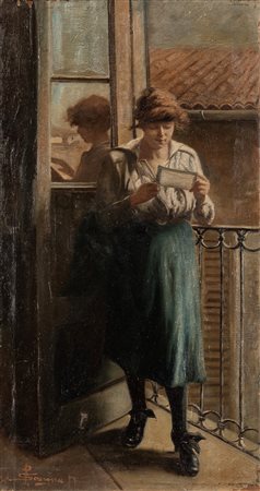 Scuola lombarda, secolo XIX - La lettera