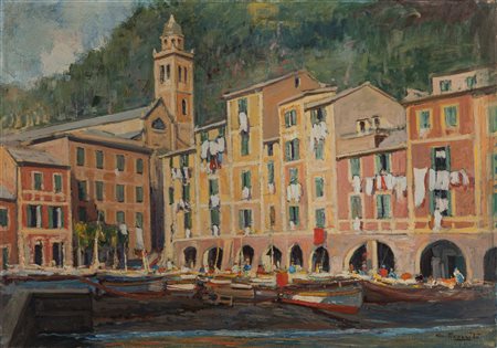Cesare Esposito (Napoli 1886-Genova 1943)  - Portofino