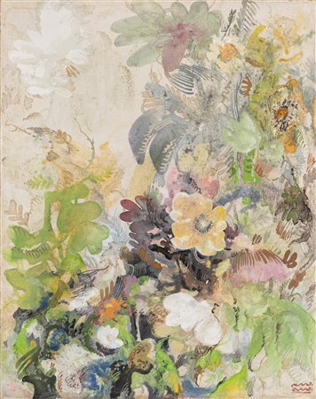 Maestro nordico, XX secolo - Fiori