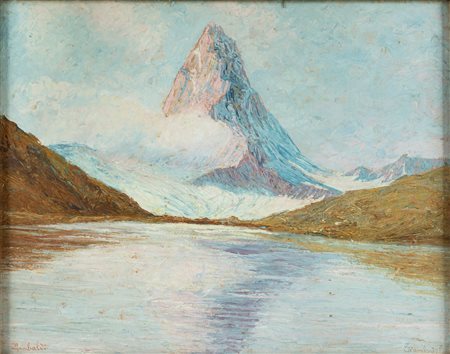 Emanuele Rambaldi (Pieve di Teco 1903-Savona 1968)  - "Il Cervino"
