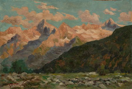 Mario Moretti Foggia (Mantova 1882-Pecetto di Macugnaga 1954)  - "Monte Rosa"