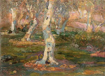 Ernesto Barbero (Torino 1887-1936)  - Bosco, 1922