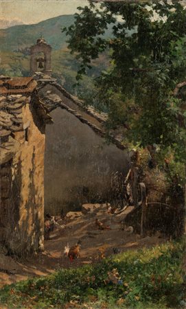 Stefano Bruzzi (Groppallo 1835-Piacenza 1911)  - Campagna piacentina