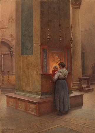Alberto Pisa (Ferrara 1864-Firenze 1930)  - "Ave Maria"