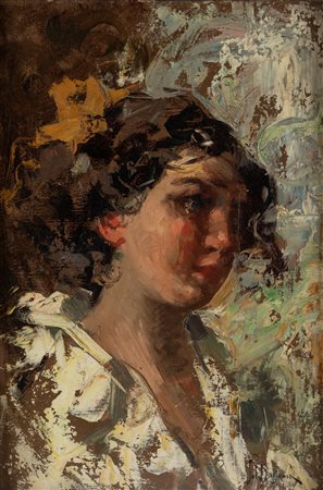 Salvatore Balsamo (Napoli 1894-1922)  - Giovane popolana