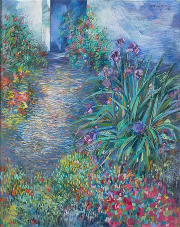 Ettore Fico (Piatto 1917-Torino 2004)  - Giardino, 1978