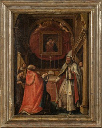 Scuola italiana sec.XVIII "Presentazione alla 