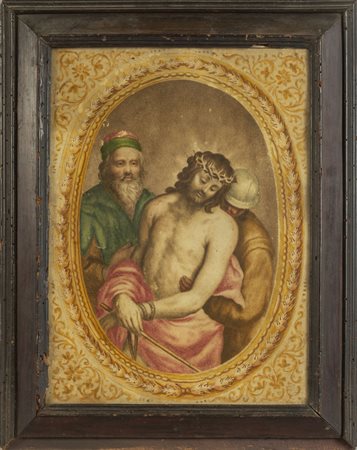 Scuola genovese sec.XVIII "Incoronazione di 