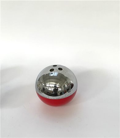 Lamotte Portaghiaccio di forma sferica in materiale plastico nei toni del rosso