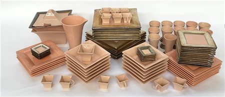 Pasquinuccio Pasquinucci per Avant de Dormir Servizio da tavola di gusto déco in