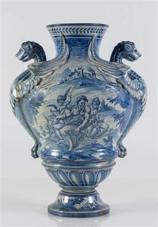 Manifattura Cantagalli, fine del XIX secolo - inizio del XX secolo . Vaso...