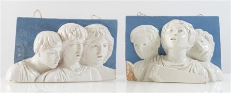 Manifattura Cantagalli, fine del XIX secolo - inizio del XX secolo. Sculture...