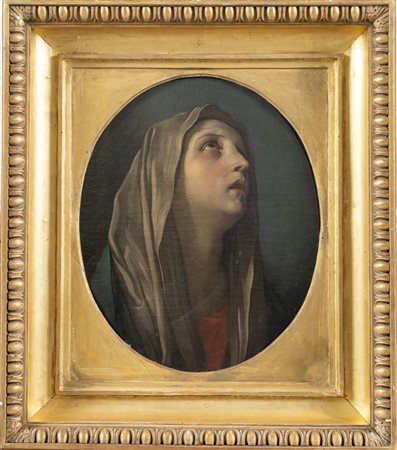 Maestro della fine del XVII secolo - inizio del XVIII secolo. "Madonna...