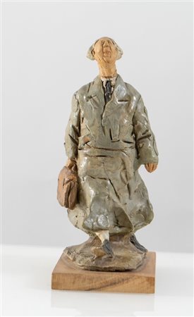 CLETO TOMBA (Castel San Pietro Terme 1898 - Bologna 1987) "Figura". Scultura...