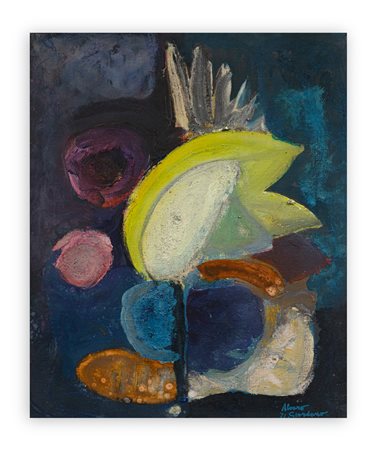 GIORDANO ALVARO (1913-1992) - Variazioni del vaso blu, 1971