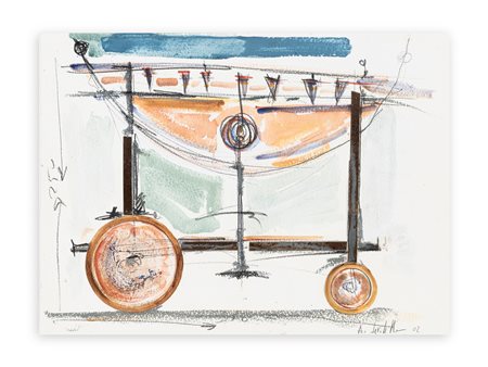 ANTONIO IEVOLELLA (1952) - Senza Titolo, 2002