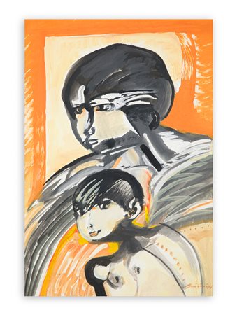 REMO BRINDISI (1918-1996) - Senza Titolo