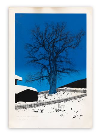 FEDERICA GALLI (1932-2009) - Il cortile della scuola - sera, 1975