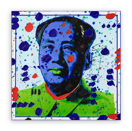 KINO MISTRAL (1943) - Omaggio a Warhol - Mao - Blu
