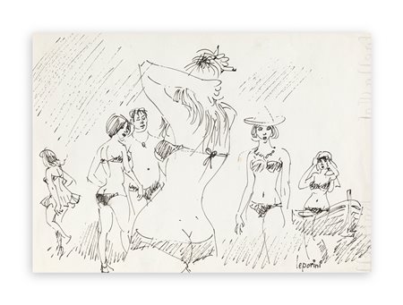 BERNARDO LEPORINI (1903-1984) - Senza Titolo