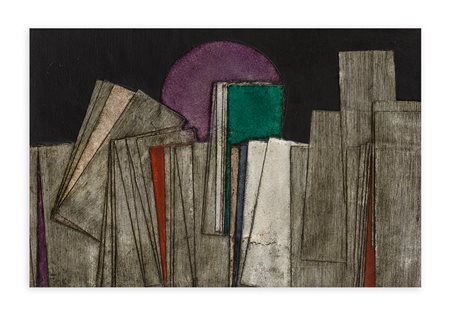 ELIO MARCHEGIANI (1929) - Dietro la barriera