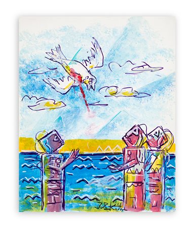 IBRAHIM KODRA (1918-2006) - Senza Titolo