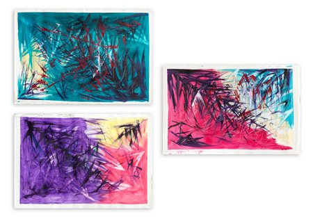 TOMMASO RUSSO (1954) - Lotto unico composto da 3 opere: