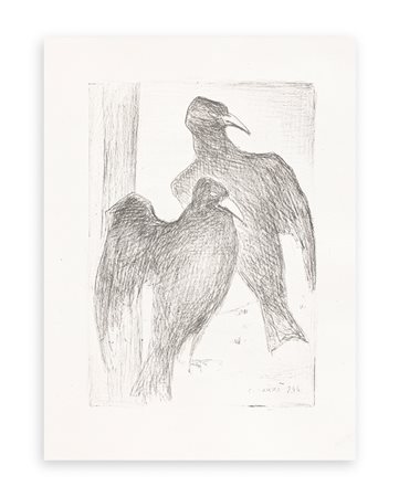 CARLO CARRÀ (1881-1996) - I Corvi