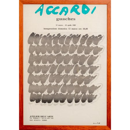 CARLA ACCARDI, Manifesto pubblicitario