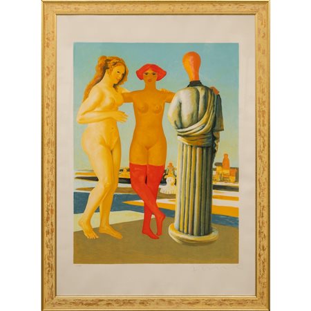 SALVATORE FIUME, Serigrafia a colori